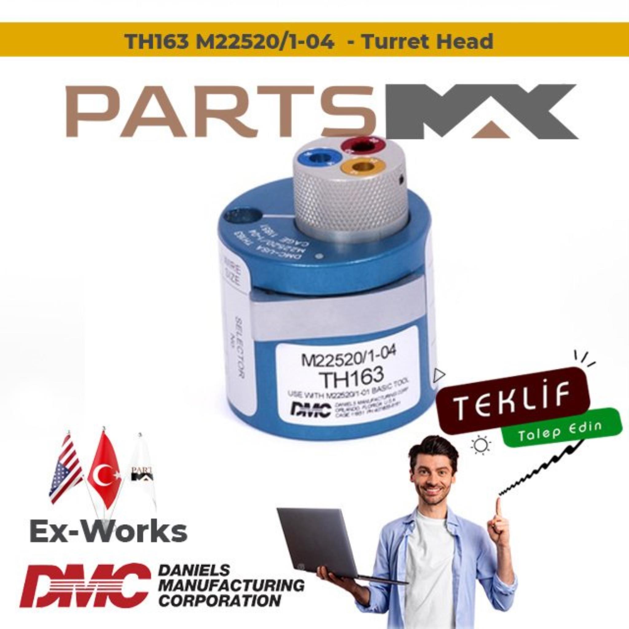 Picture of TH163 M22520/1-04 DMC Tools | Partsmax Türkiye