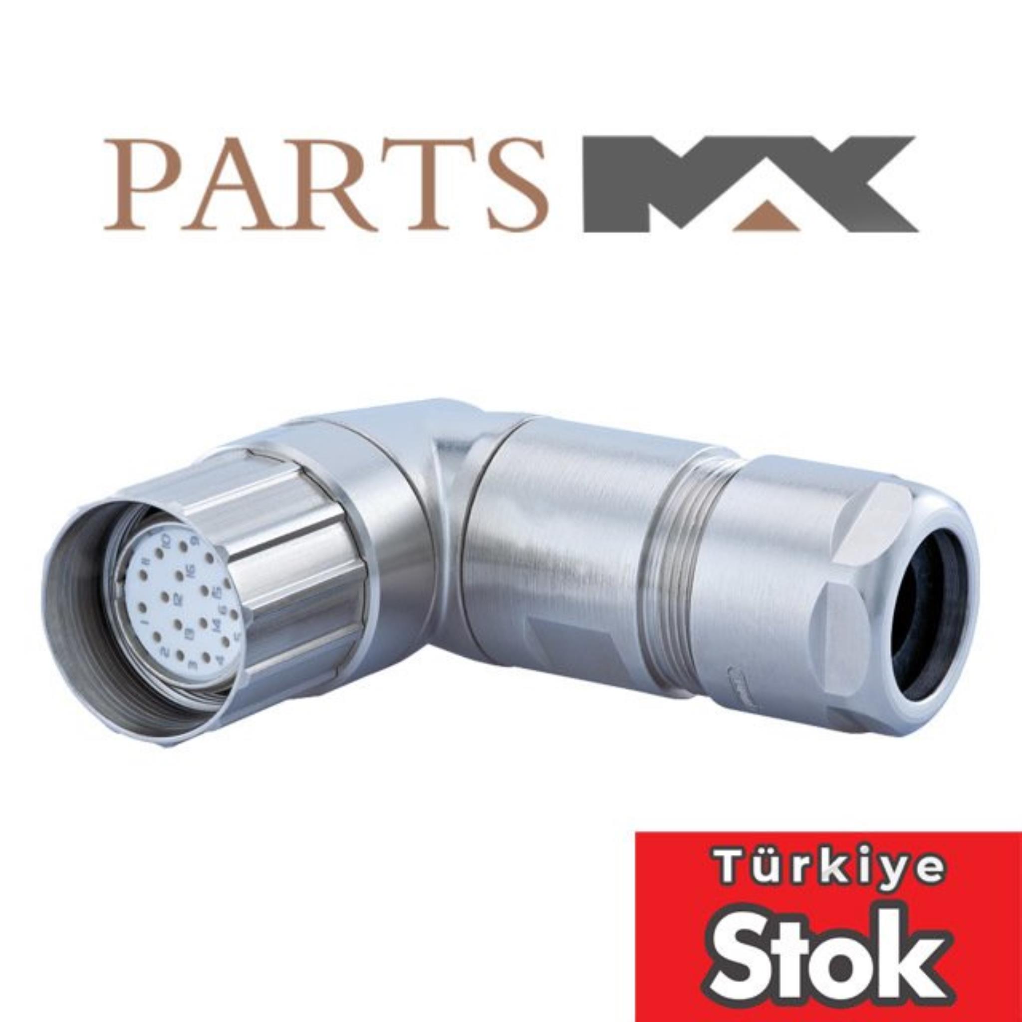 Picture of 7.300.300.000 M23 SIGNAL RIGHT ANGEL CONNECTOR | Partsmax Türkiye