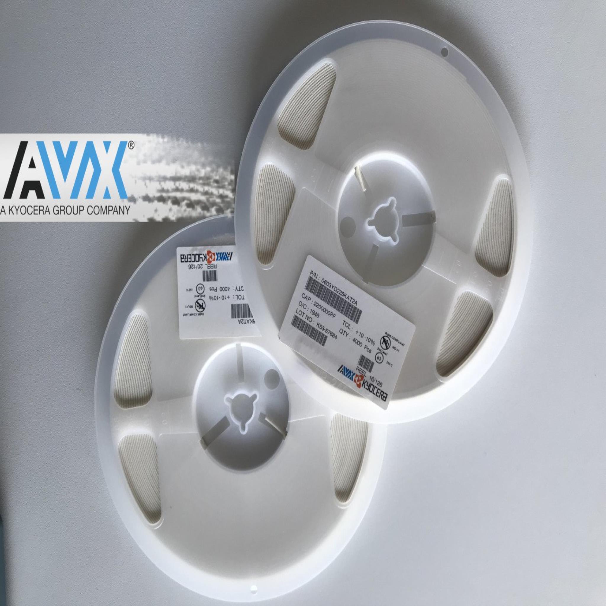 Picture of 0603YD225KAT2A AVX Corporation | Capacitors | Partsmax Türkiye